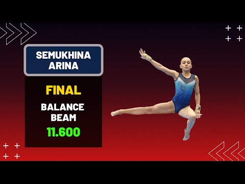 Semukhina Arina - Balance Beam - Russian Championships 2021 - Final Competition