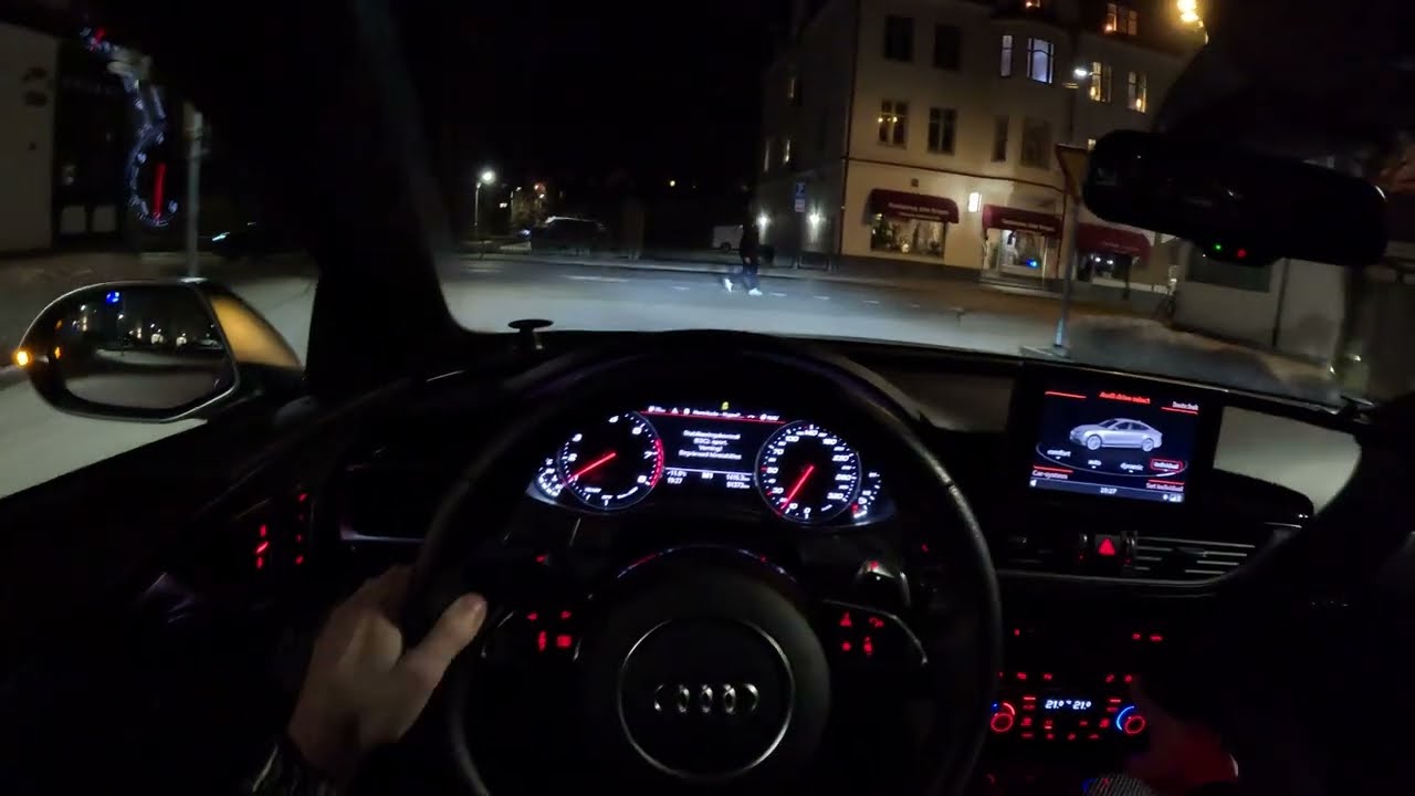 POV: A Night Drive in the Audi RS7