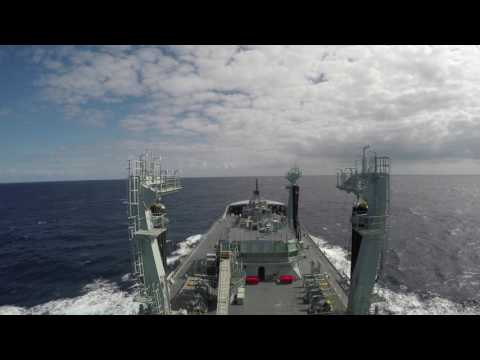 RFA Tidespring - The Delivery Voyage - Mar/Apr 2017
