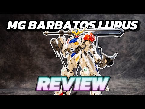 MG Gundam Barbatos Lupus: Brutal Design, Master Grade Execution - REVIEW - [4K]