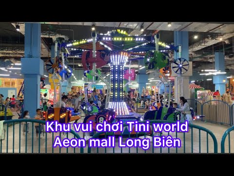 Trải nghiệm các trò chơi tại Tini World Aeon mall Long Biên có những gì