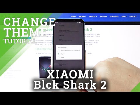 How to Switch Theme on Xiaomi Black Shark 2  –  Style Settings