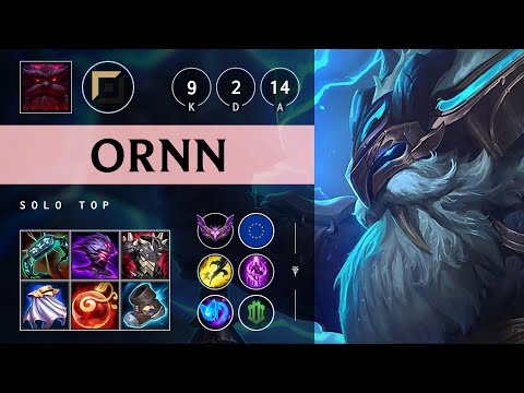 Ornn Top vs Vladimir: Unstoppable - EUW Master Patch 14.22
