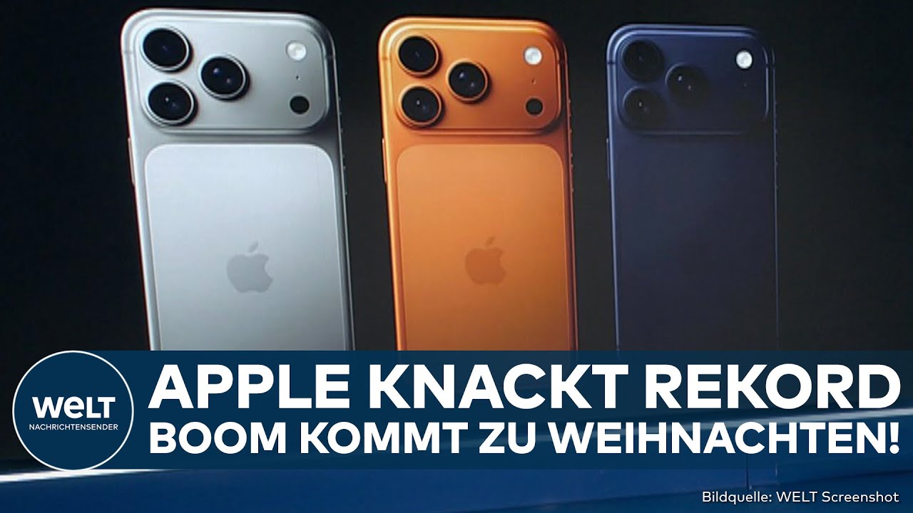 APPLE: Paukenschlag! Rekord-Nachfrage bei iPhones! Boom zu Weihnachten erwartet