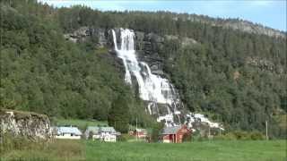 preview picture of video 'Tvindefossen, Voss, Hordaland, Norway'