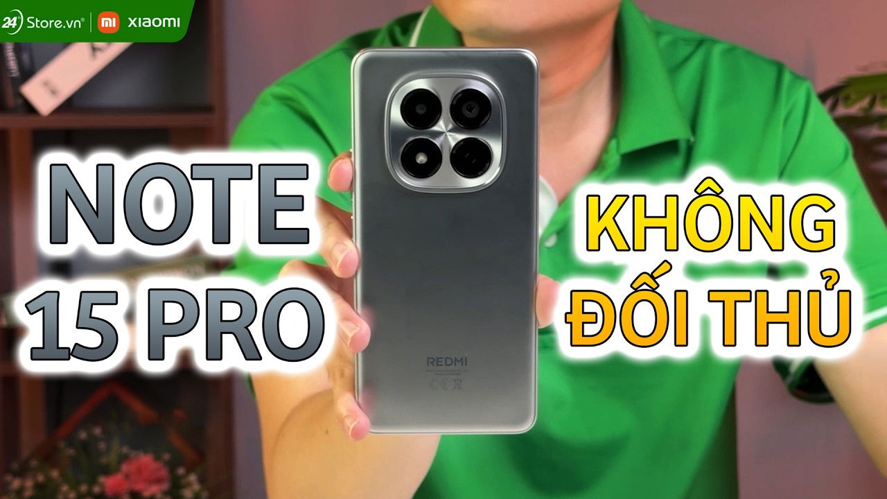 Video Xiaomi Redmi Note 15 Pro 8GB/256GB Chính hãng