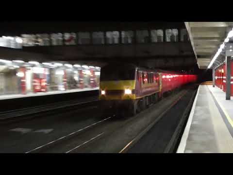 90037 1M03 Shieldmuir - Warrington RMT Mail, 3rd October 2017