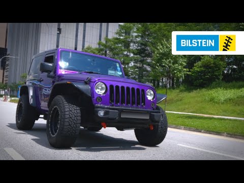 BILSTEIN B8 5100 Series Steering Stabilizer // Jeep Wrangler JK