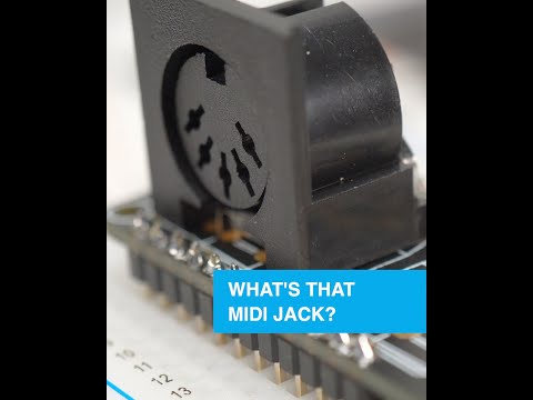What’s that MIDI jack? - Collin’s Lab Notes #adafruit #collinslabnotes