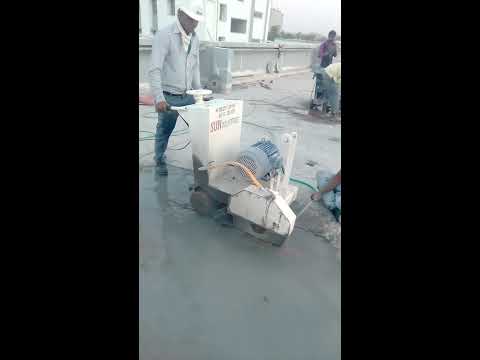 Concrete Groove Cutting Machine