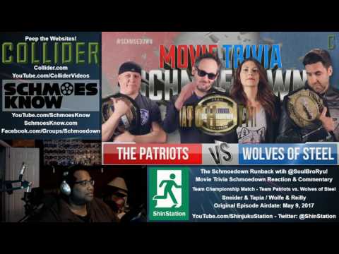 2017-05-09 - #Schmoedown Runback - Team Championship: Patriots vs. Wolves