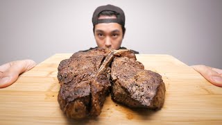 Eating A $120 Steak After Only Eating (Vegetarian) Salad For 100 Hours