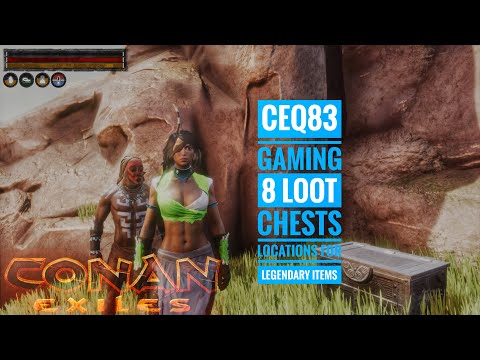 8 Loot Chests Locations for Legendary Items ~Noob river & Jungle area~