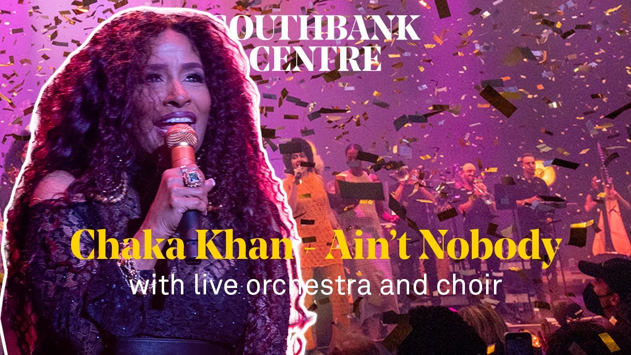 Chaka Khan – ‘Ain’t Nobody’ with choir and live orchestra