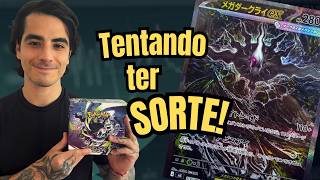 Abri uma BOX JAPONESA de Abyss Eye (Pitch Black) - em busca do Darkrai (Pokemon TCG)