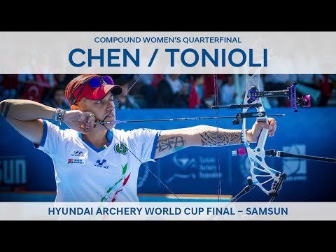 Chen Yi-Hsuan v Marcella Tonioli – compound women's quarterfinal | Samsun 2018