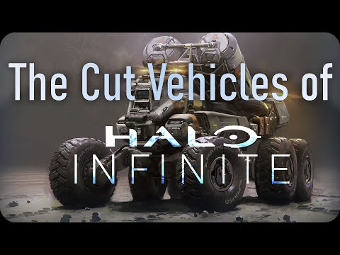 Halo Infinite - Cut/Unfinished New Vehicles Showcase (Video Archive)
