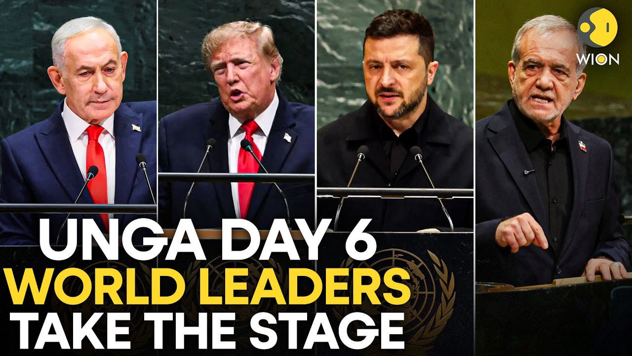 UNGA LIVE: World Leaders Converge On New York For High-Stakes UN General Assembly - Day 6 | WION