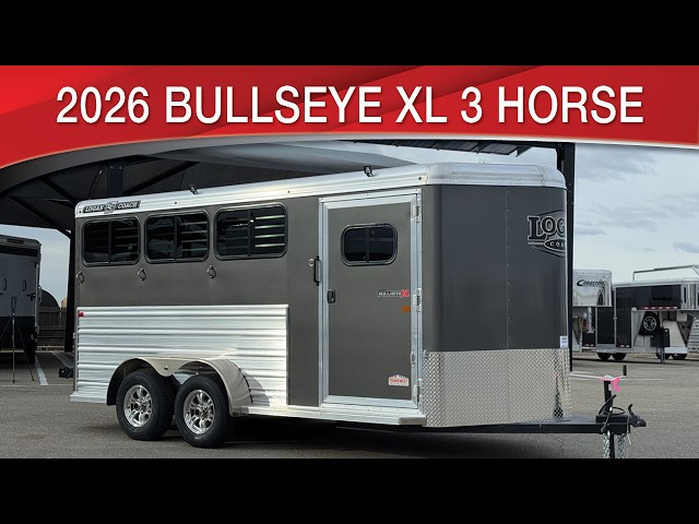 Preview image of 2026 Logan Coach Bullseye XL 3 Horse Bumper Pull youtube video