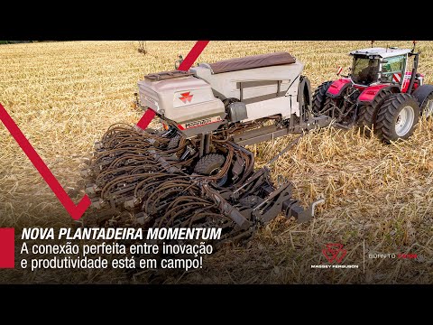 Nova Plantadeira Momentum: a conexão perfeita entre inovação e produtividade está em campo!