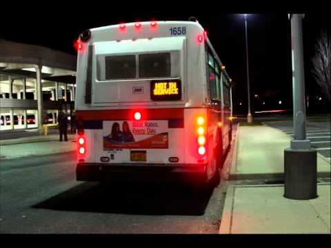 MTA Long Island Bus: 2004 Orion V 501 CNG #1658 N16 recording!