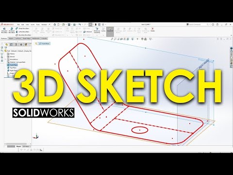 Fundamentals of 3D Sketching in SolidWorks
