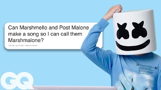 Marshmello Goes Undercover on Twitter, YouTube, and Reddit | GQ
