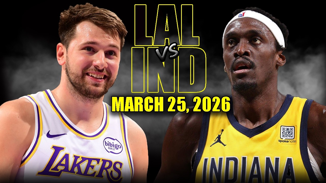 3월26일 LA레이커스 인디애나 NBA 하이라이트