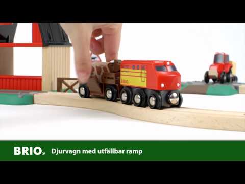 Ravensburger Brio Geležinkelis BRIO ūkio rinkinys, 33719 video
