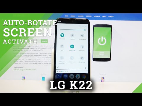 How to Enable Auto Rotate Screen on LG K22 – Rotate Screen