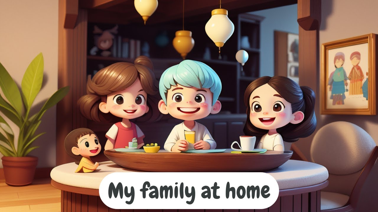 Improve Your English (My family at home) | English Listening Skills - Speaking Skills Everyday