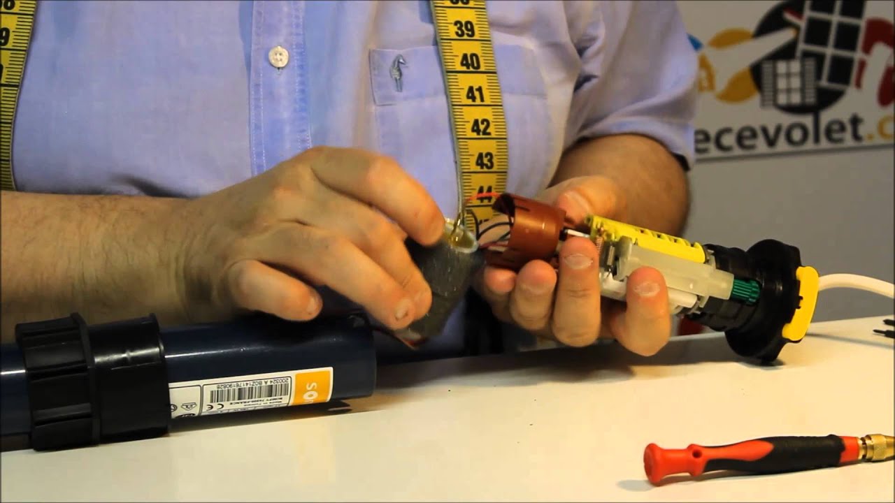 N° 1 Remplacement du Condensateur dans un moteur Somfy