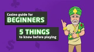 Watch This Before You Play. Online Casino Guide For Beginners