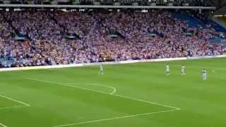Leeds United, Marching on Together entrance, vs Burnley 2015/2016