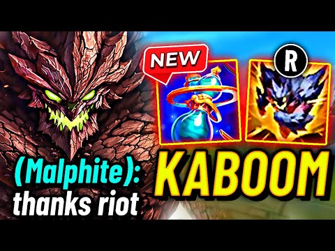 New FULL AP MALPHITE is just BROKEN (Death Fire Grasp is BACK)