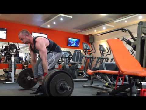 217kg/478lbs x 3 reps deadlift @83kg/182lbs, unknown territory.