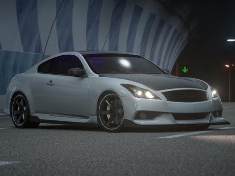 Infiniti Q50 Coupe - Swimming