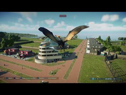 Jurassic World Evolution 2: JP3 Pteranodon breakout and human rampage