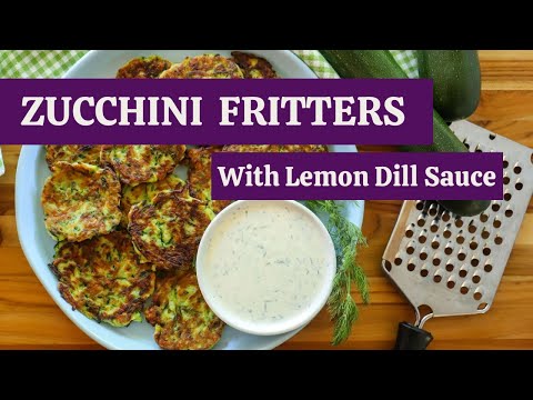 Just 5 Ingredients! Easy Zucchini Fritters | Healthy and delicious! 🤩