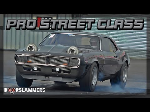 PRO STREET CLASS AT DOORSLAMMERS 2023 - SANTA POD RACEWAY