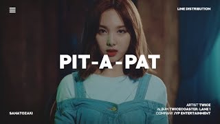 TWICE (트와이스) - PIT-A-PAT | Line Distribution