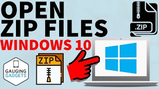 How to Open ZIP Files on Windows 10