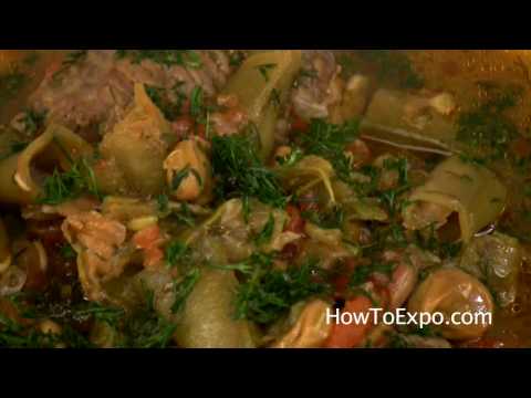 Fava Beans Beef Stew Part 1 of 2 (Broad Bean Stew)