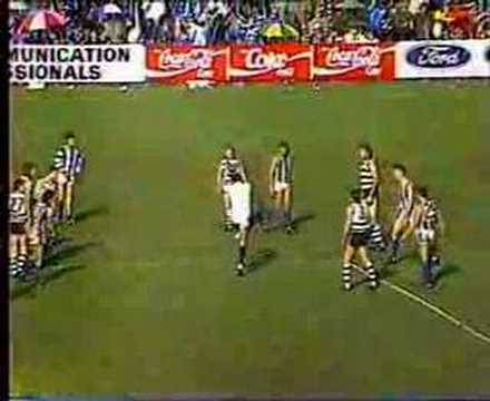 VFL Football Rd 21 1989 - Geel v Nth.Melb.