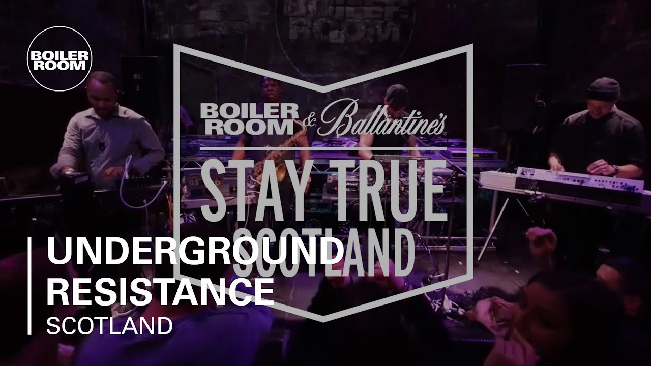 Underground Resistance - Presents Timeline | Boiler Room & Ballantine's Stay True Scotland Live Set