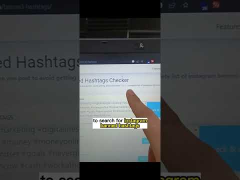 SECRET Website to Find Banned Instagram Hashtags #shorts