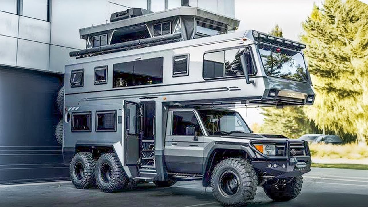 40 Luxury Offroad 4x4 Camper Vans That Are At Another Level