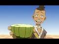Sokka and Momo tasted cactus juice | All Scenes [HD]