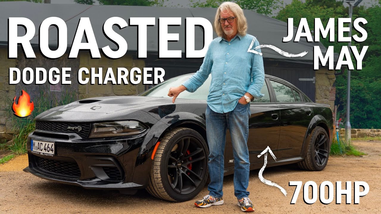 James May ROASTS the DriveTribe Dodge Charger Hellcat!