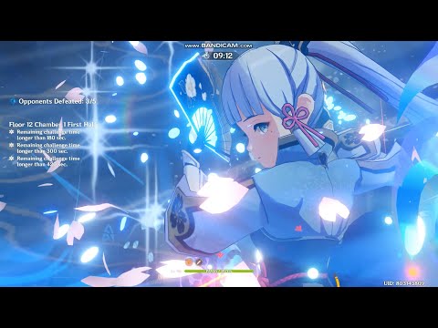 Genshin Impact AR57 F2P Player does Floor 12 (Spiral Abyss 2.0/2.1) because he's bored lol